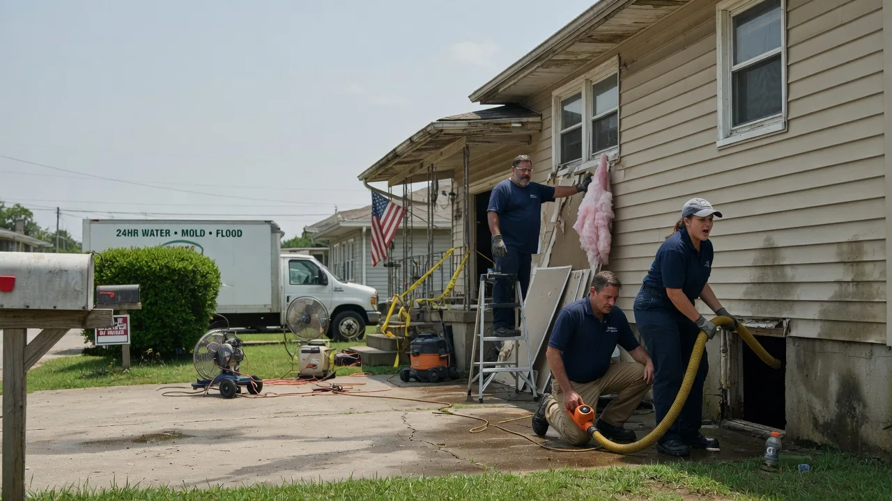 Water Damage Repair in Sebastian, TX near me